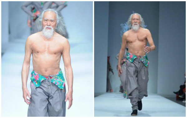 80-годишен дядо направи своя феноменален дебют като модел