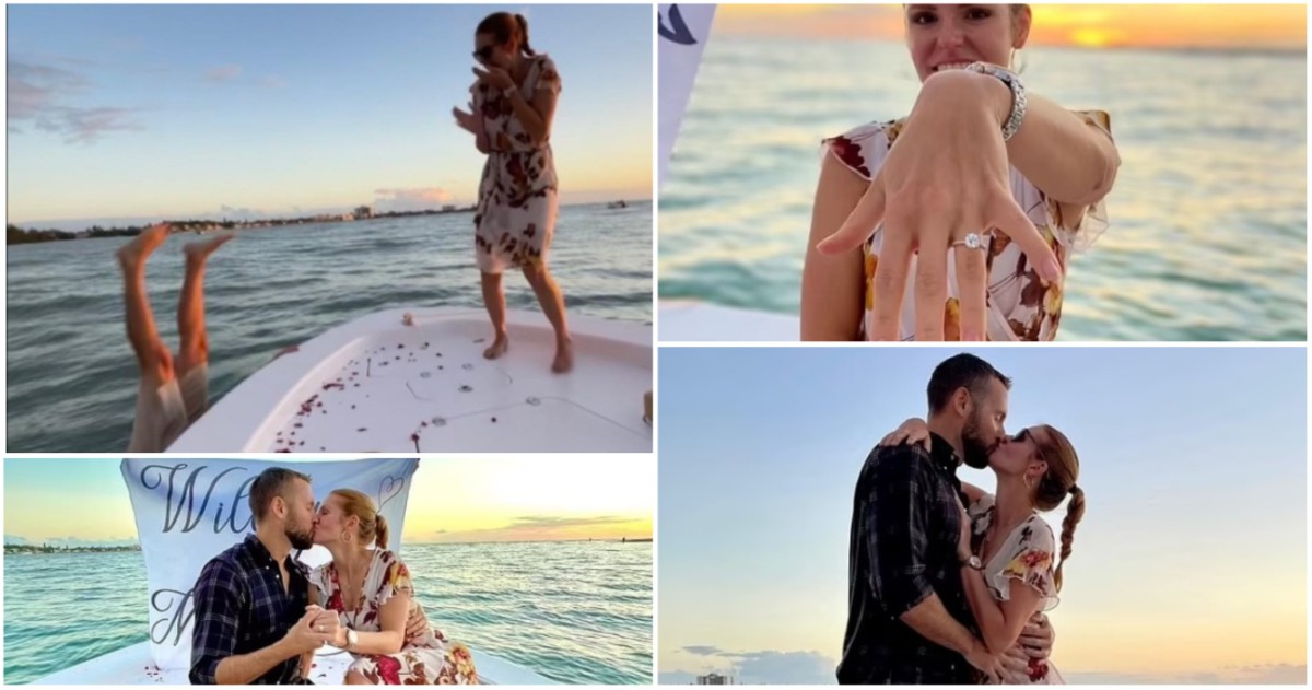 Когато предложението за брак се обърка: Мъж изпуска пръстена в океана
