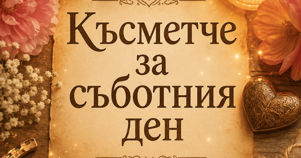Късметче за съботния ден: Какво е подготвила съдбата за всяка зодия