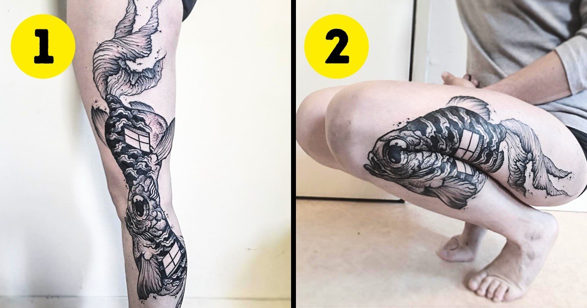 Различно изкуство: 16 нестандартни идеи за татуировки