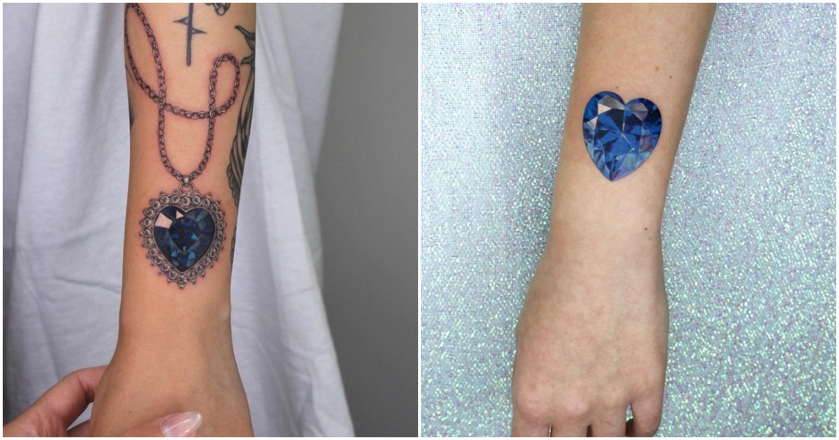 Бижута от мастило: 15 татуировки, които изглеждат като скъпоценни камъни!