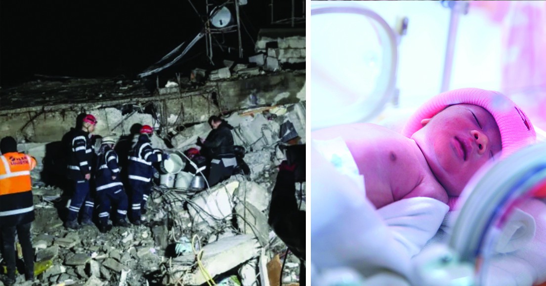 Истинско ЧУДО: Бебе на 2 месеца оцеля след цели 29 часа сред руините в Турция