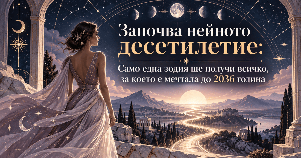 Започва нейното десетилетие: Само една зодия ще получи всичко, за което е мечтала до 2036 година