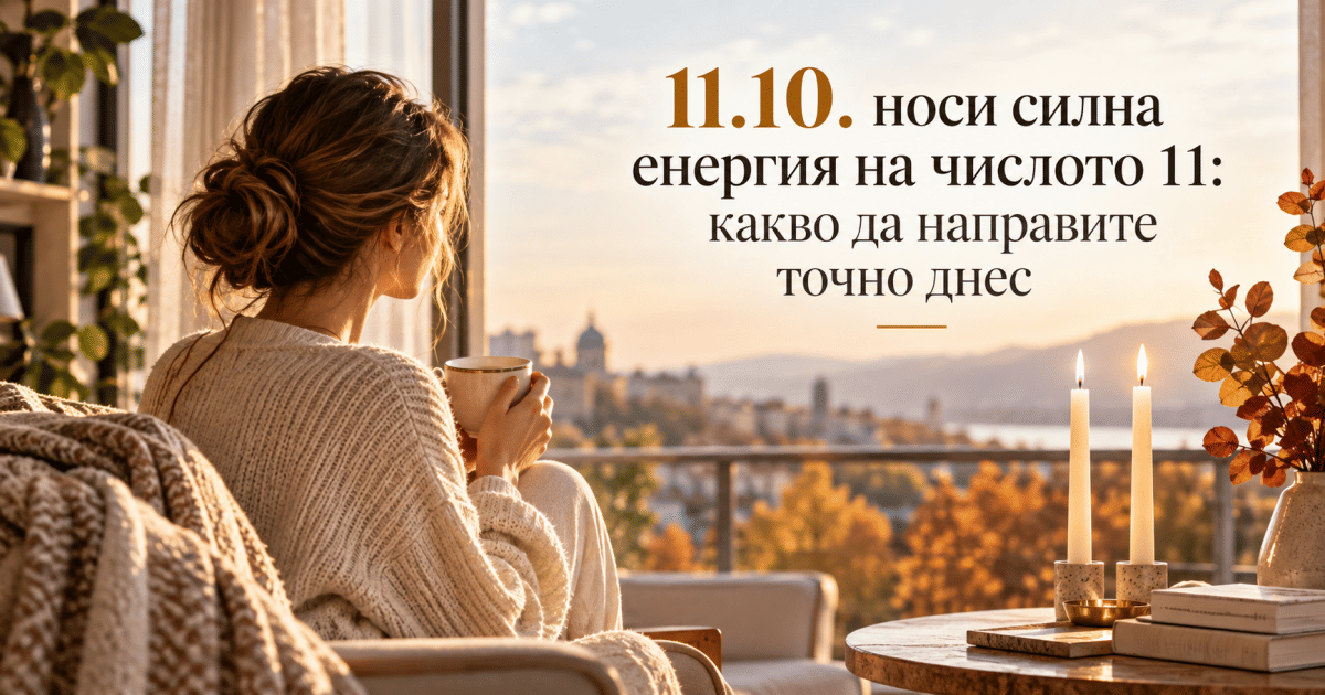 11.10. носи силна енергия на числото 11: какво да направите точно днес