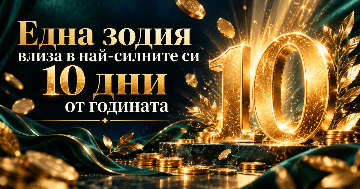 Една зодия влиза в най-силните си 10 дни от годината