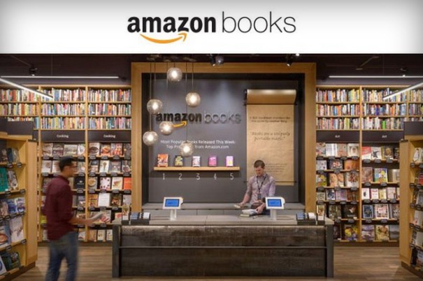 „Амазон“ отвори първата си физическа книжарница
