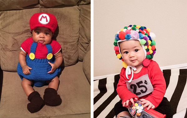 Забавно: Сладки бебета с нелепи костюми за Хелоуин