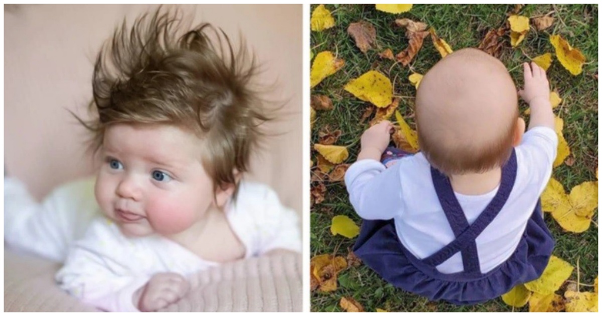Защо някои бебета имат коса, а други не