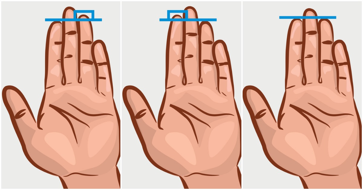 3 неща, които дължината на пръста ти може да каже за личността ти