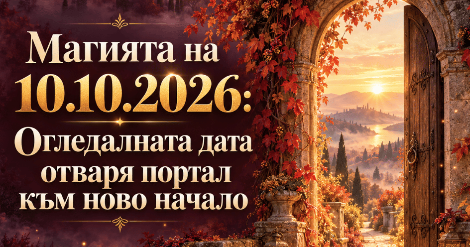 Магията на 10.10.2026: Огледалната дата отваря портал към ново начало — какво да си пожелаем