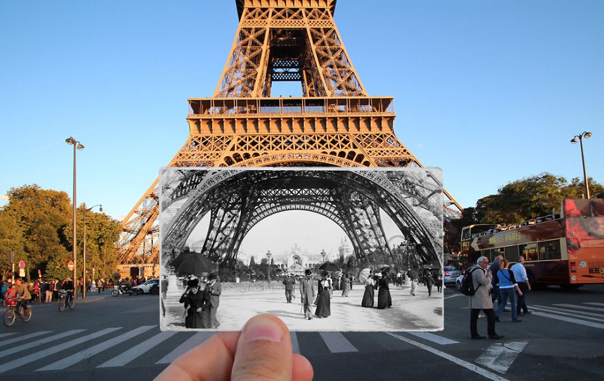 Страхотни снимки на Париж вдъхват нов живот на историята
