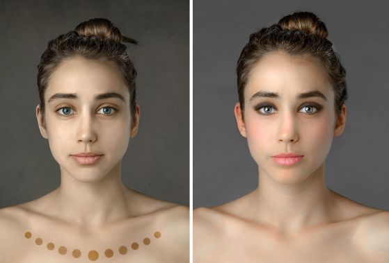 25 държави променят едно лице с фотошоп според представите си за красота