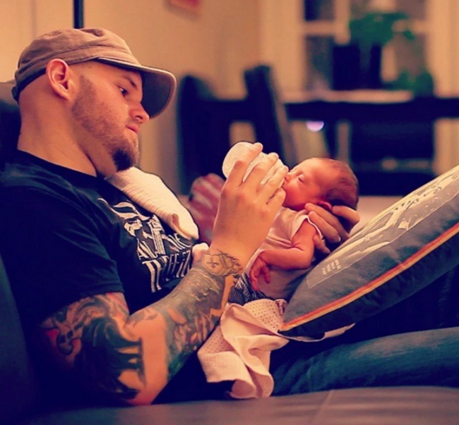 Да бъдеш баща - най-мъжествената работа в света!